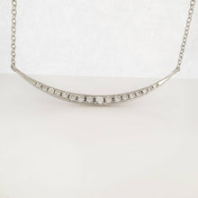Load image into Gallery viewer, Diamond smile necklace
