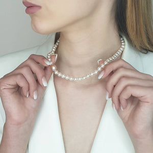 18K Natural Pearl Necklace