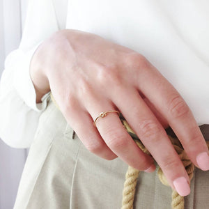 "KNOT"  Ring