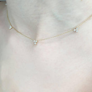 15 Diamonds necklace