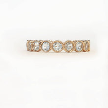 Load image into Gallery viewer, Aquamarine Eternity Ring
