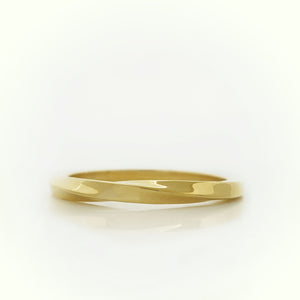 Gold Mobius Ring