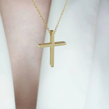 Load image into Gallery viewer, Double Cross Necklace
