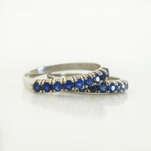 Load image into Gallery viewer, Blue Sapphire Ring Gold
