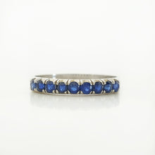 Load image into Gallery viewer, Blue Sapphire Ring Gold
