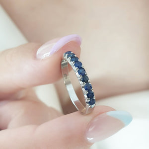 Blue Sapphire Ring Gold