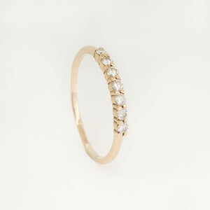 Half Eternity Diamond Ring