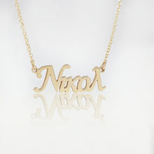 Load image into Gallery viewer, Gold Name Necklace
