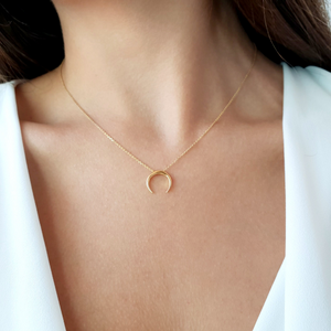 Horn necklace