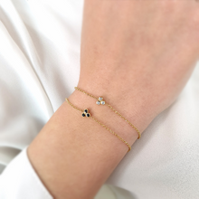 Load image into Gallery viewer, Diamond bracelet in solid gold
