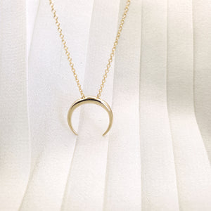 Horn necklace