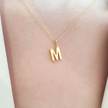 Load image into Gallery viewer, Alphabet Monogram Necklace
