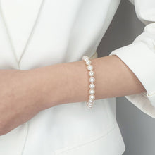 Load image into Gallery viewer, 18K Natural Pearl Bracelet
