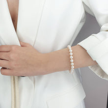 Load image into Gallery viewer, 18K Natural Pearl Bracelet
