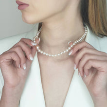 Load image into Gallery viewer, 18K Natural Pearl Necklace
