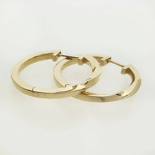 Load image into Gallery viewer, Gold Mobius Earrings
