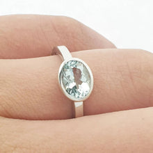 Load image into Gallery viewer, Aquamarine Engagement Ring
