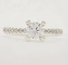 Load image into Gallery viewer, Engagement Ring With Diamonds
