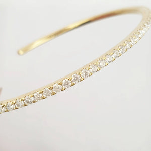 Natural Diamond Bangle