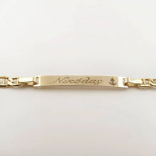 Load image into Gallery viewer, Gold Identity Bracelet
