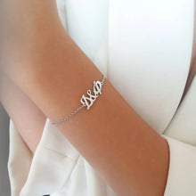 Load image into Gallery viewer, Customized Letter Bracelet
