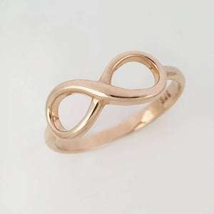 Infinity symbol ring