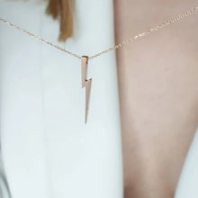 Load image into Gallery viewer, Gold Lightning Necklace
