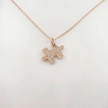 Load image into Gallery viewer, Diamond Puzzle Necklace
