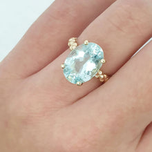 Load image into Gallery viewer, Light Blue Topaz Ring
