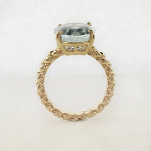 Light Blue Topaz Ring