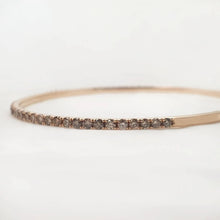 Load image into Gallery viewer, Real brown diamond bangle
