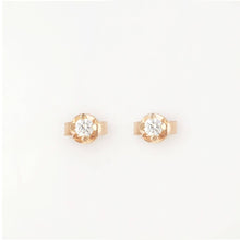 Load image into Gallery viewer, Natural diamond stud earrings
