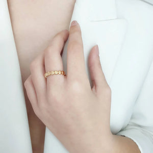 Gold Dot Ring