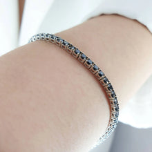 Load image into Gallery viewer, Black Diamond Tennis Bracelet
