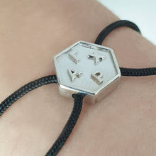 Load image into Gallery viewer, Hexagon Custom Bracelet With Initials
