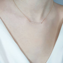 Load image into Gallery viewer, Diamond Bar Necklace
