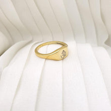 Load image into Gallery viewer, Yoga Ring In Solid Gold
