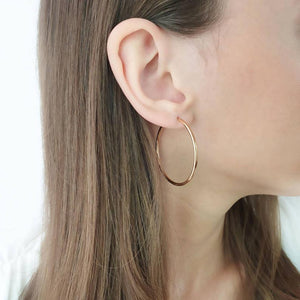 Gold Hoop Earrings