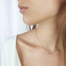 Load image into Gallery viewer, Crescent moon necklace
