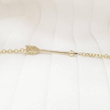 Load image into Gallery viewer, Arrow Bracelet In Solid Gold
