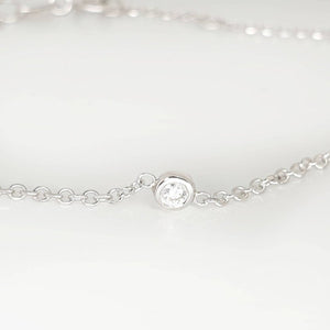 "SOL" Bracelet with Diamond 0,03ct