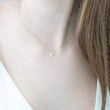 Load image into Gallery viewer, Solid Gold Tiny Puzzle Necklace
