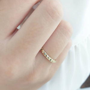 Solid Gold Wedding Band