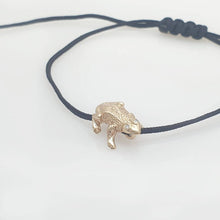 Load image into Gallery viewer, Frog With Diamond Bracelet In Solid Gold
