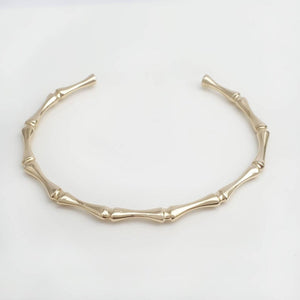 Bamboo Gold Bangle