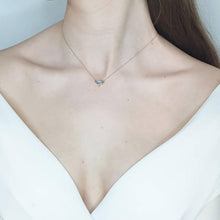 Load image into Gallery viewer, “Patmos” aquamarine necklace
