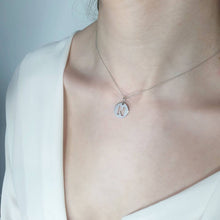 Load image into Gallery viewer, Initial Necklace In Solid Gold
