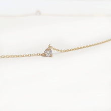 Load image into Gallery viewer, Natural Diamonds In Gold Necklace
